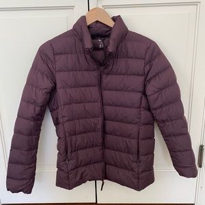 Uniqlo Purple Down Jacket